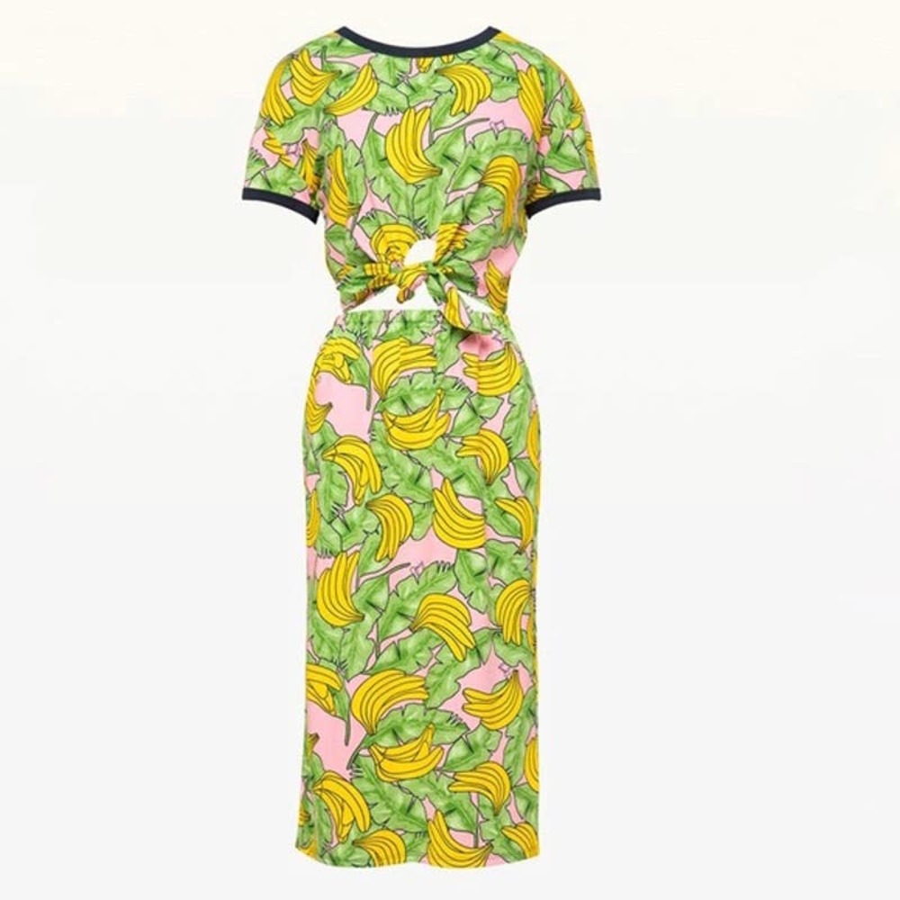 JUICY COUTURE l Banana Cut Out Midi Dress - Picture 8 of 9